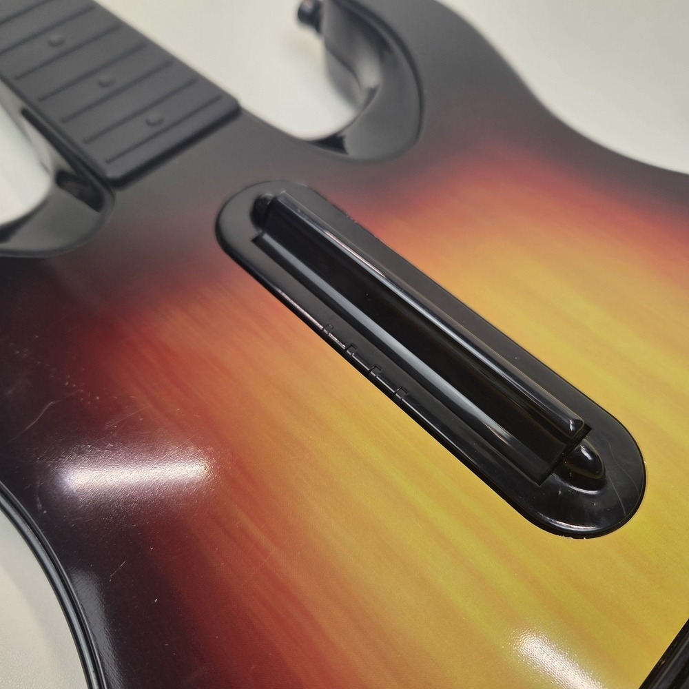 PS3 Guitar Hero Guitar Red Octane Wireless Sunburst Model 95451.805 No Dongle - Picture 6 of 15